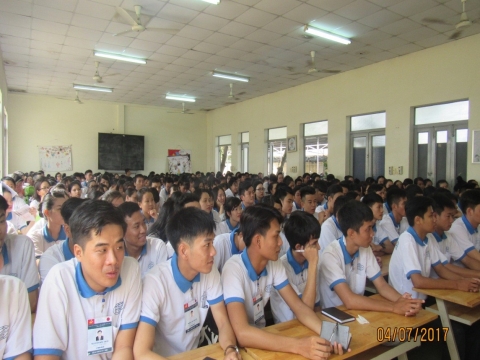 Lớp học tại TRACIMEXC-HRI