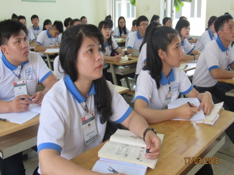 Lớp học tại TRACIMEXCO-HRI